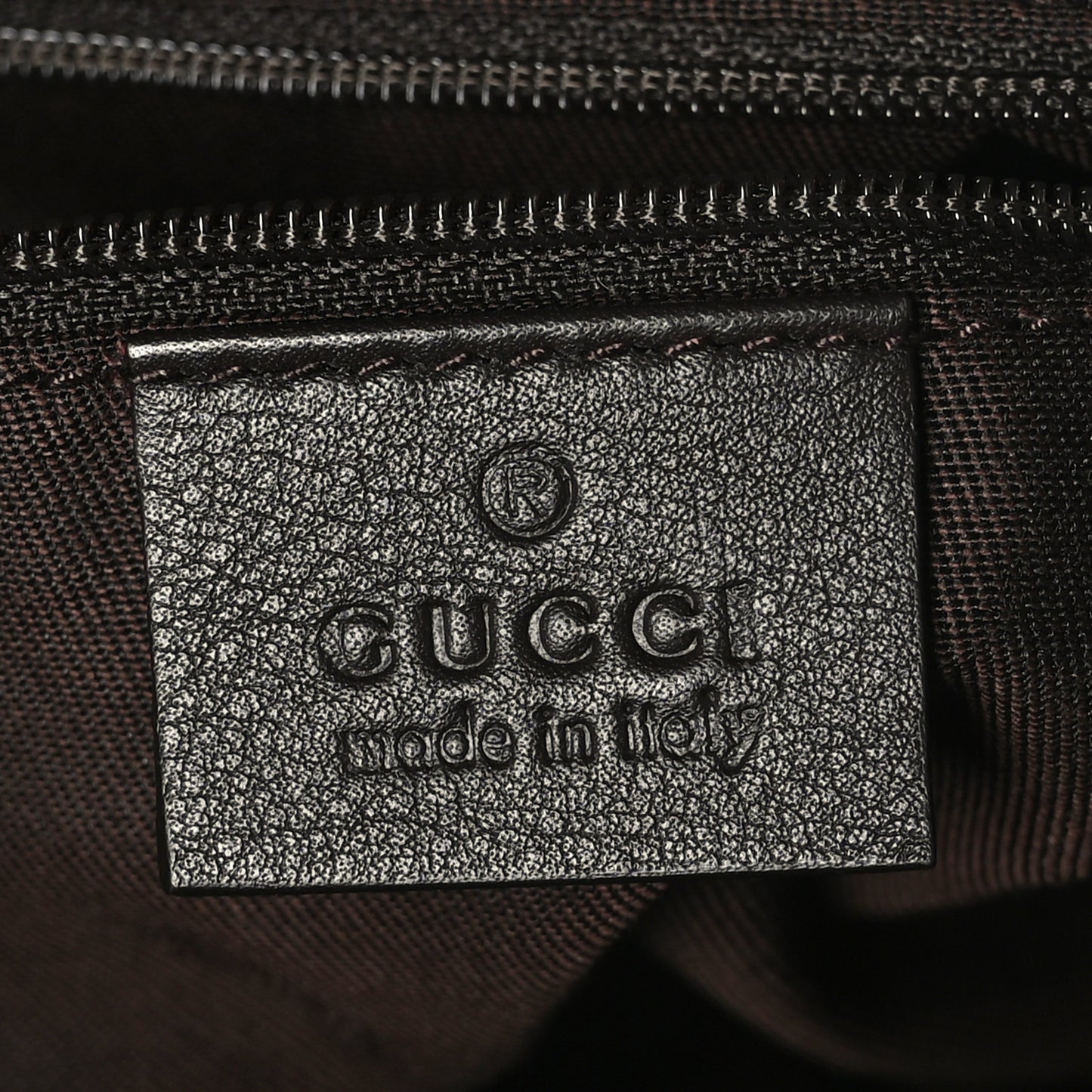 GG Plus Monogram Medium Flat Messenger Bag Dark Brown