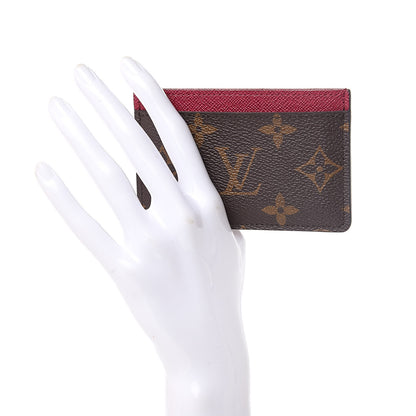 Louis Vuitton Monogram Card Holder Fuchsia 2 of 7