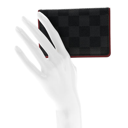 Louis Vuitton Damier Graphite Pocket Organizer Bordeaux 2 of 10