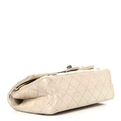 Chanel Aged Calfskin Lucky Charms 2.55 Reissue 225 Flap Ivory 4 of 10