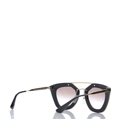 Prada Acetate Cinema Sunglasses SPR 09Q Black 4 of 8