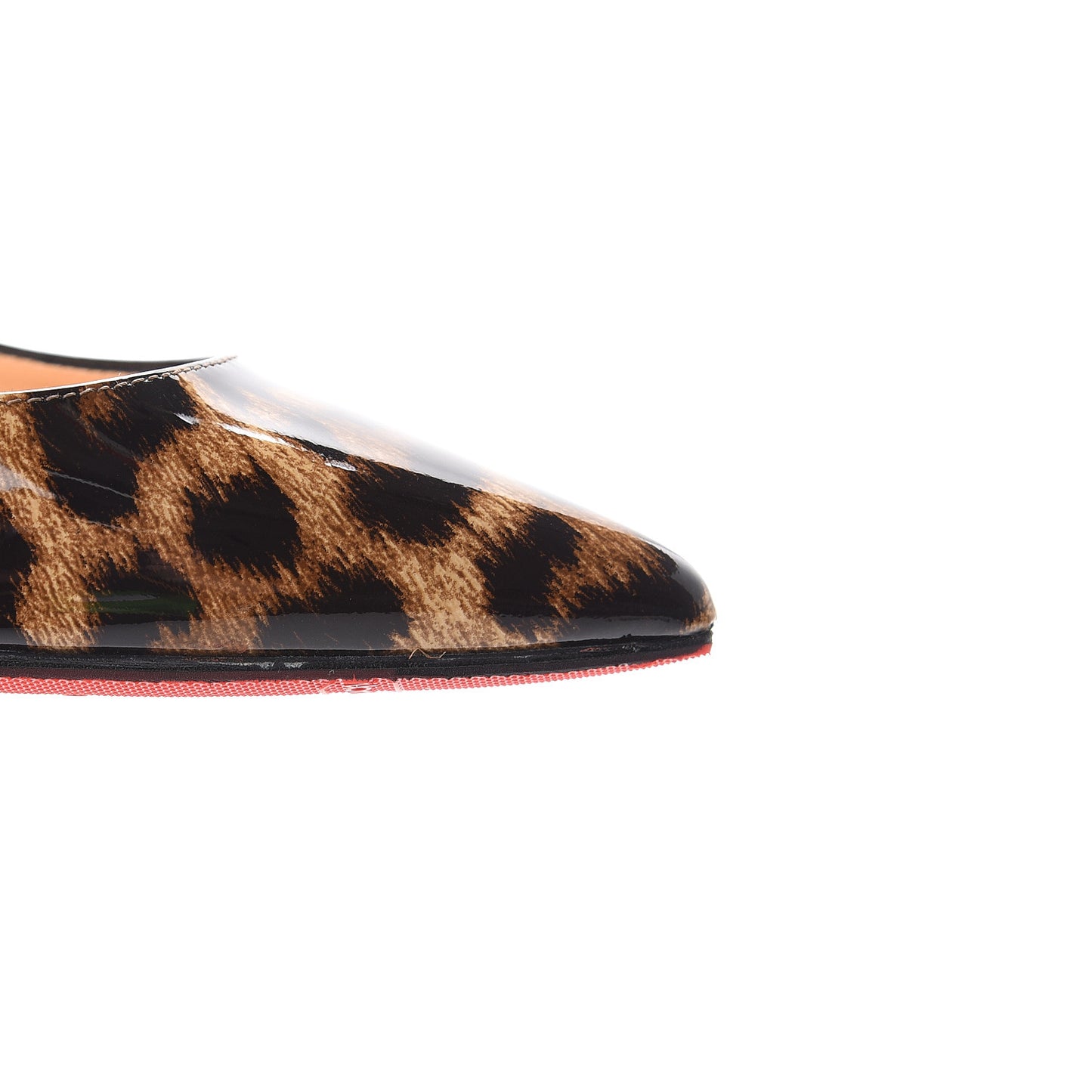 Patent Leopardino Pigalle Follies 55 Pumps 37 Brown