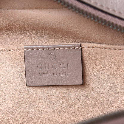 Gucci Calfskin Matelasse Small GG Marmont Chain Shoulder Bag Porcelain Rose 6 of 10