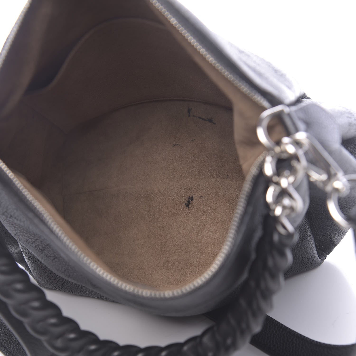 Louis Vuitton Mahina Babylone Chain BB Black 5 of 12