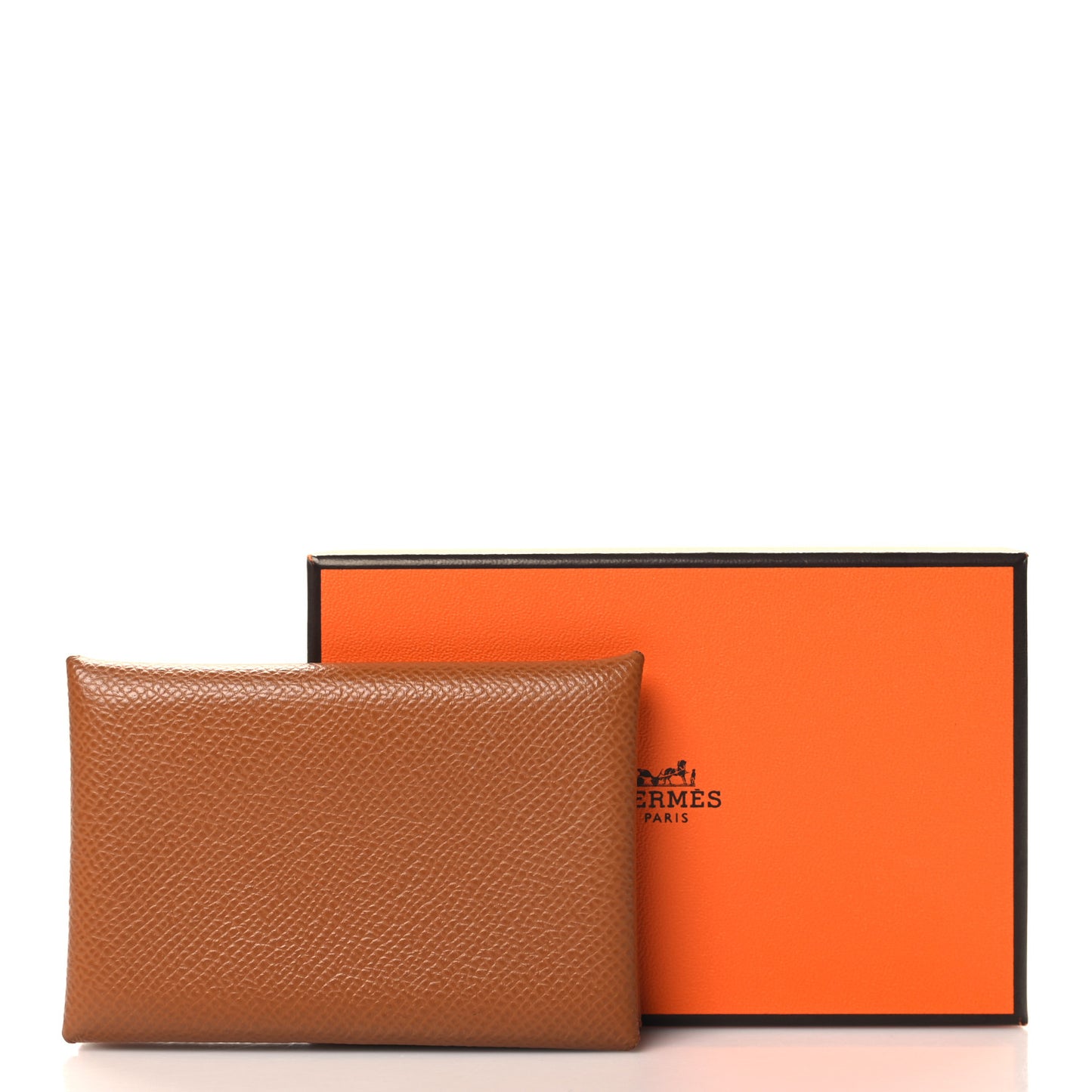 Epsom Calvi Card Case Gold