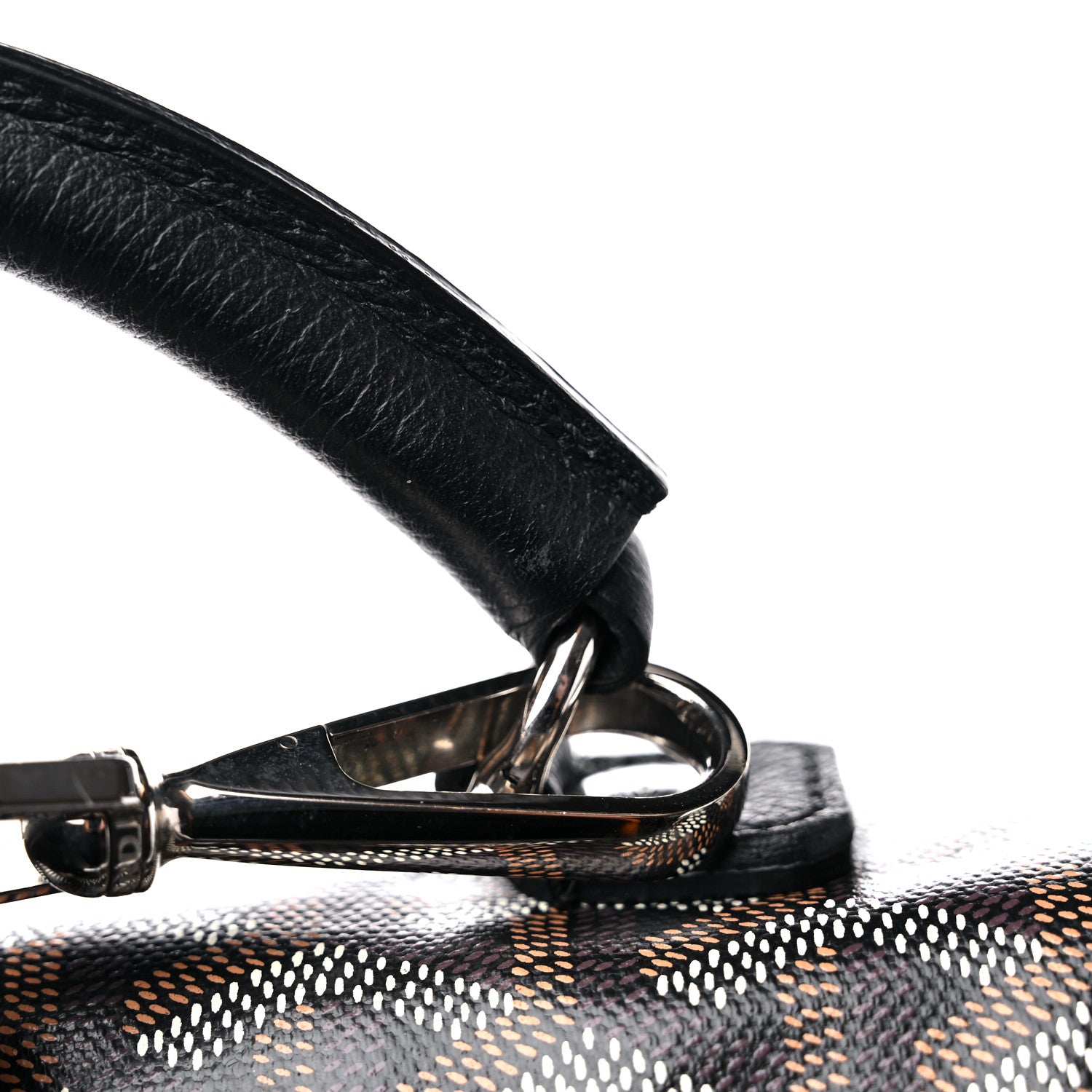 Goyard Goyardine Saint Leger Soft Briefcase Backpack Black 15 of 15