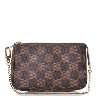 Louis Vuitton Damier Ebene Mini Pochette Accessories 1 of 8