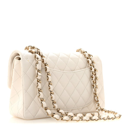 Chanel Caviar Quilted Small Double Flap White 3 of 10