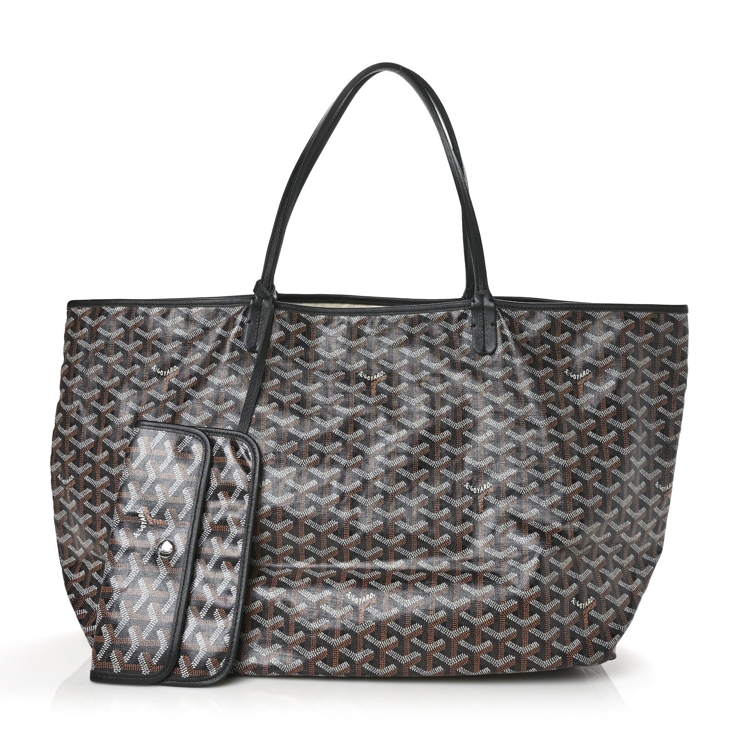 Goyard Goyardine Saint Louis GM Black 1 of 8