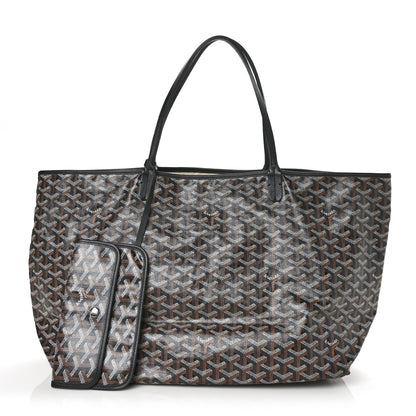 Goyard Goyardine Saint Louis GM Black 1 of 8