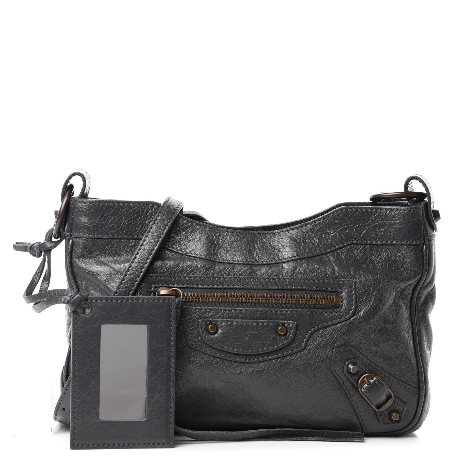 Balenciaga Agneau Classic Hardware Hip Gris Fossile 1 of 10