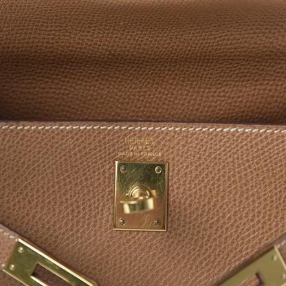 Hermes Courchevel Mini Kelly Sellier 20 Gold 8 of 9