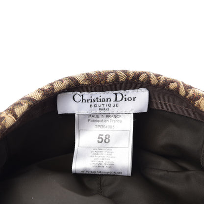 Christian Dior HOMME Monogram Cap 58 Brown 7 of 7
