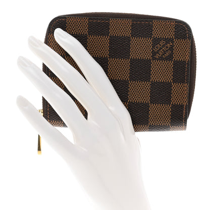 Louis Vuitton Damier Ebene Zippy Coin Purse 2 of 7