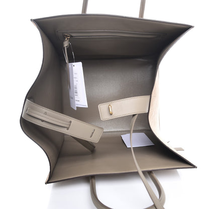 Celine Crocodile Embossed Nubuck Medium Phantom Luggage Beige 5 of 14