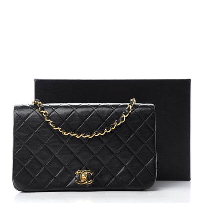 Chanel Lambskin Quilted Small Single Flap Bag Black 12 of 12