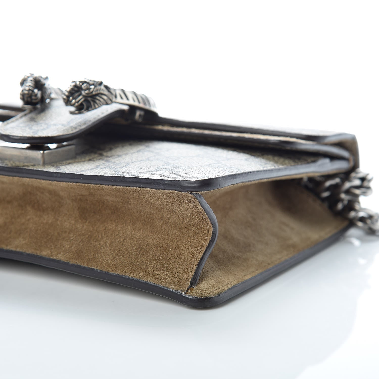 Gucci GG Supreme Monogram Mini Dionysus Shoulder Bag Taupe 12 of 12