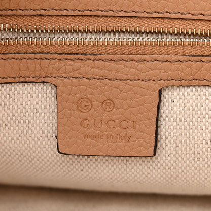 Gucci Pebbled Calfskin Large Soho Hobo Camelia 6 of 10