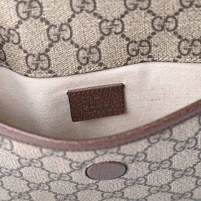 Gucci GG Supreme Monogram Neo Vintage Web Belt Bag Brown 8 of 10