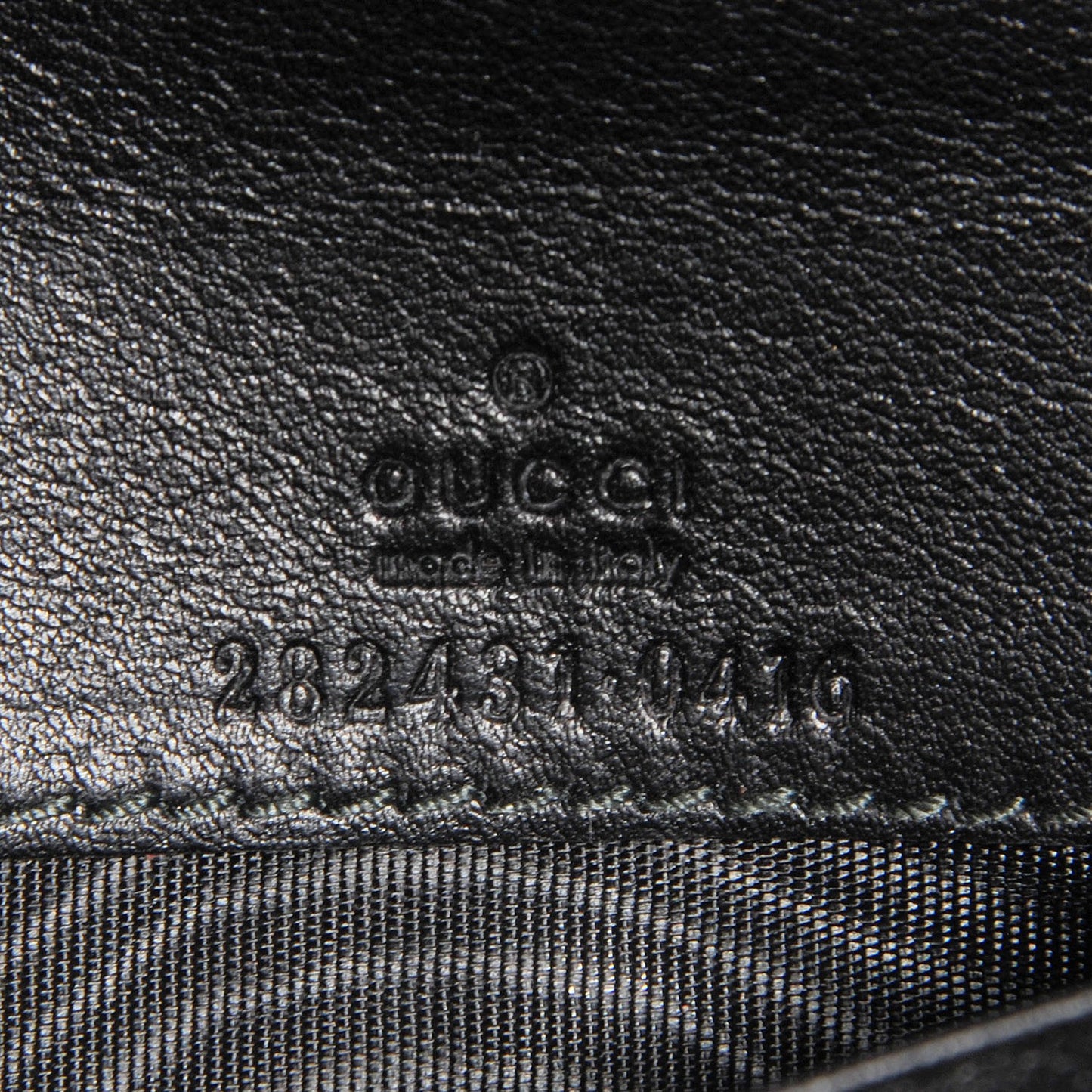 Guccissima Sukey Continental Wallet Continental Wallet Black