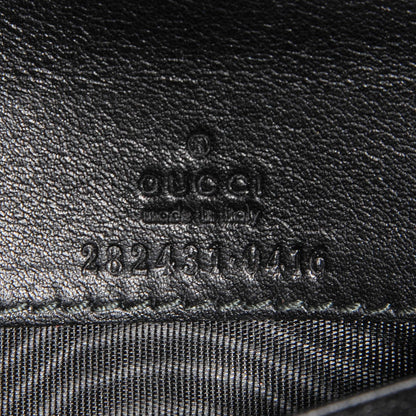 Gucci Guccissima Sukey Continental Wallet Continental Wallet Black 6 of 6