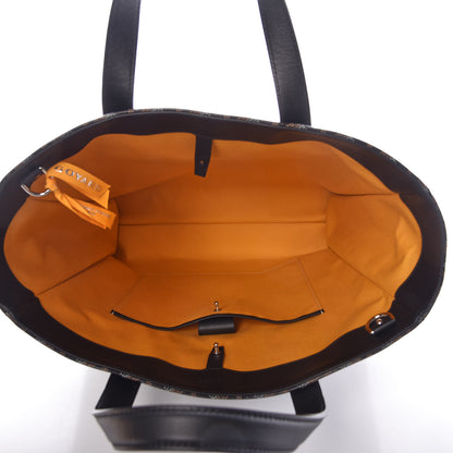 Goyard Goyardine Voltaire III Tote Black 5 of 7