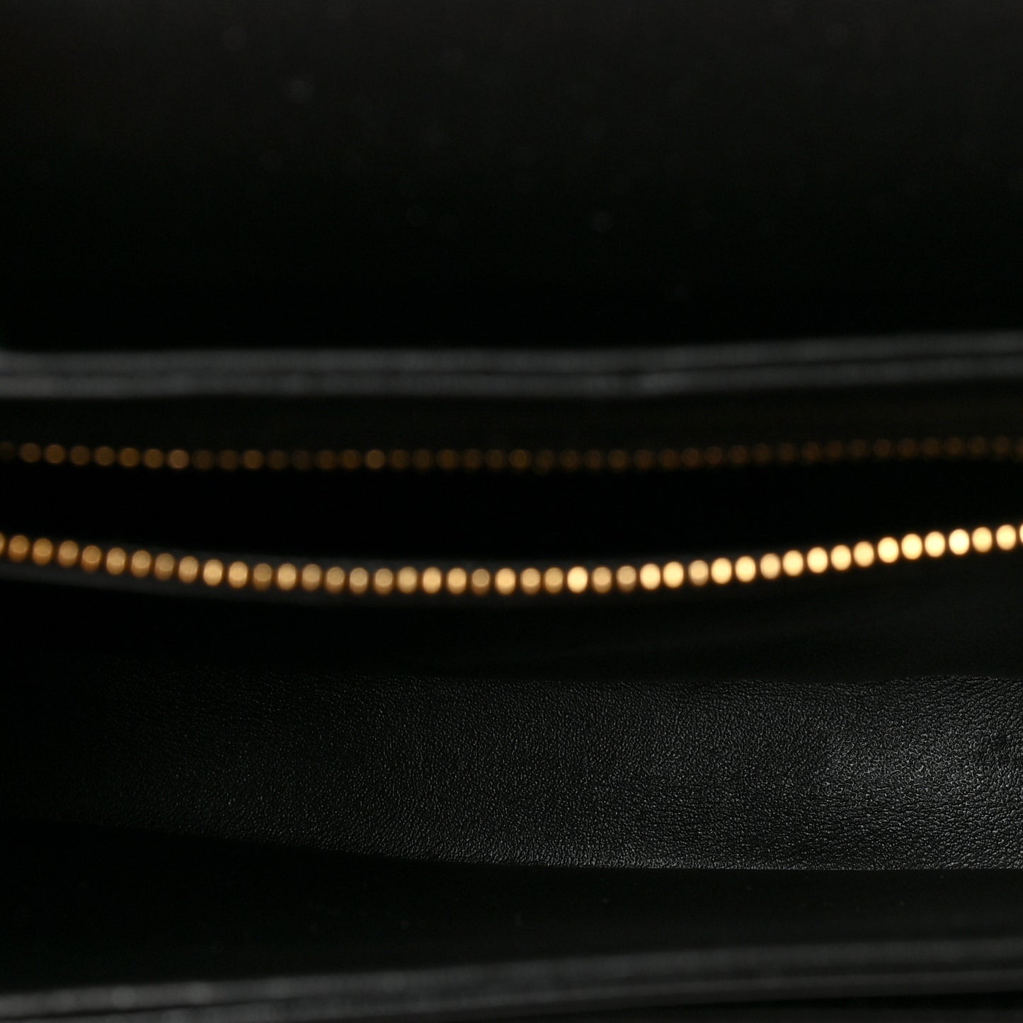 Shiny Calfskin Teen Besace Black