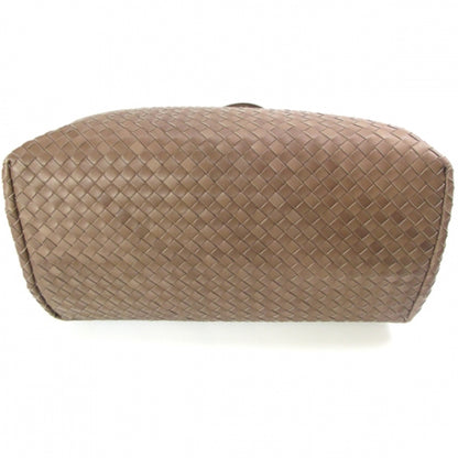 Bottega Veneta Leather Intrecciato Roma Tote Elephant 4 of 11