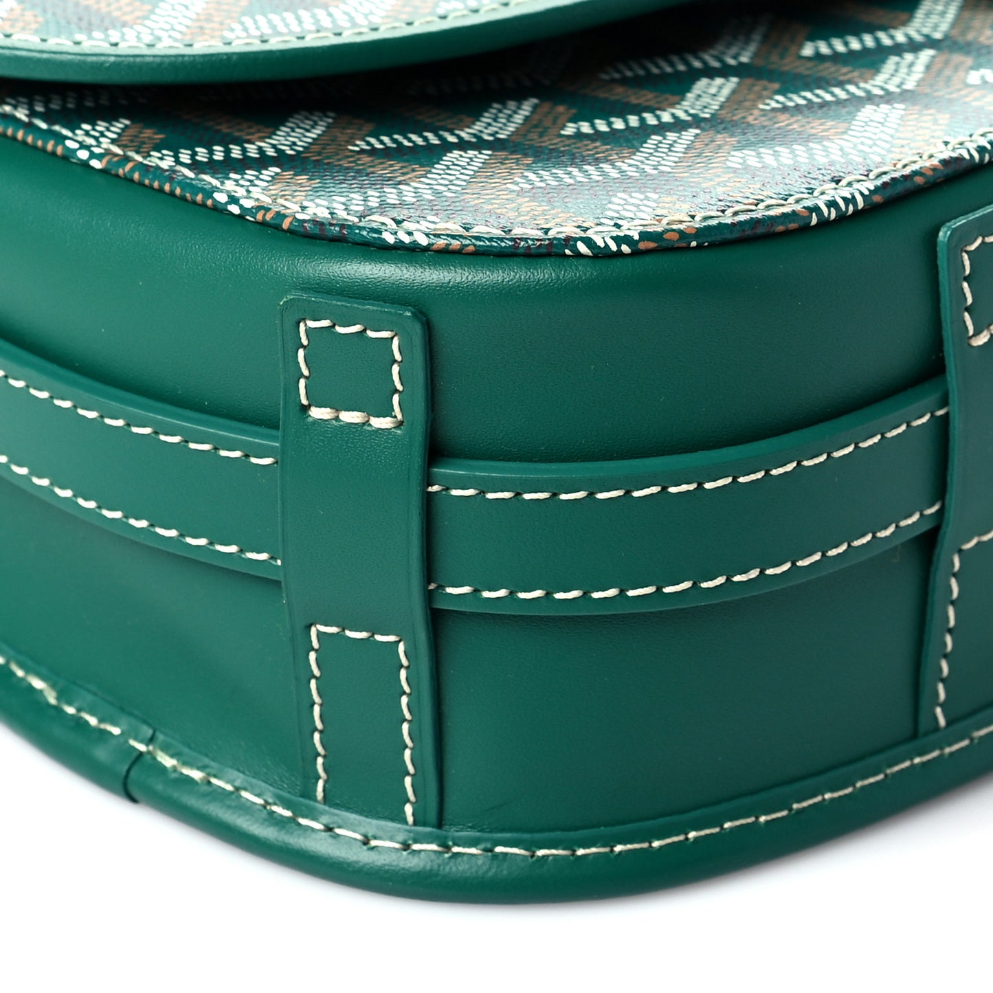 Goyardine Belvedere II PM Messenger Bag Green