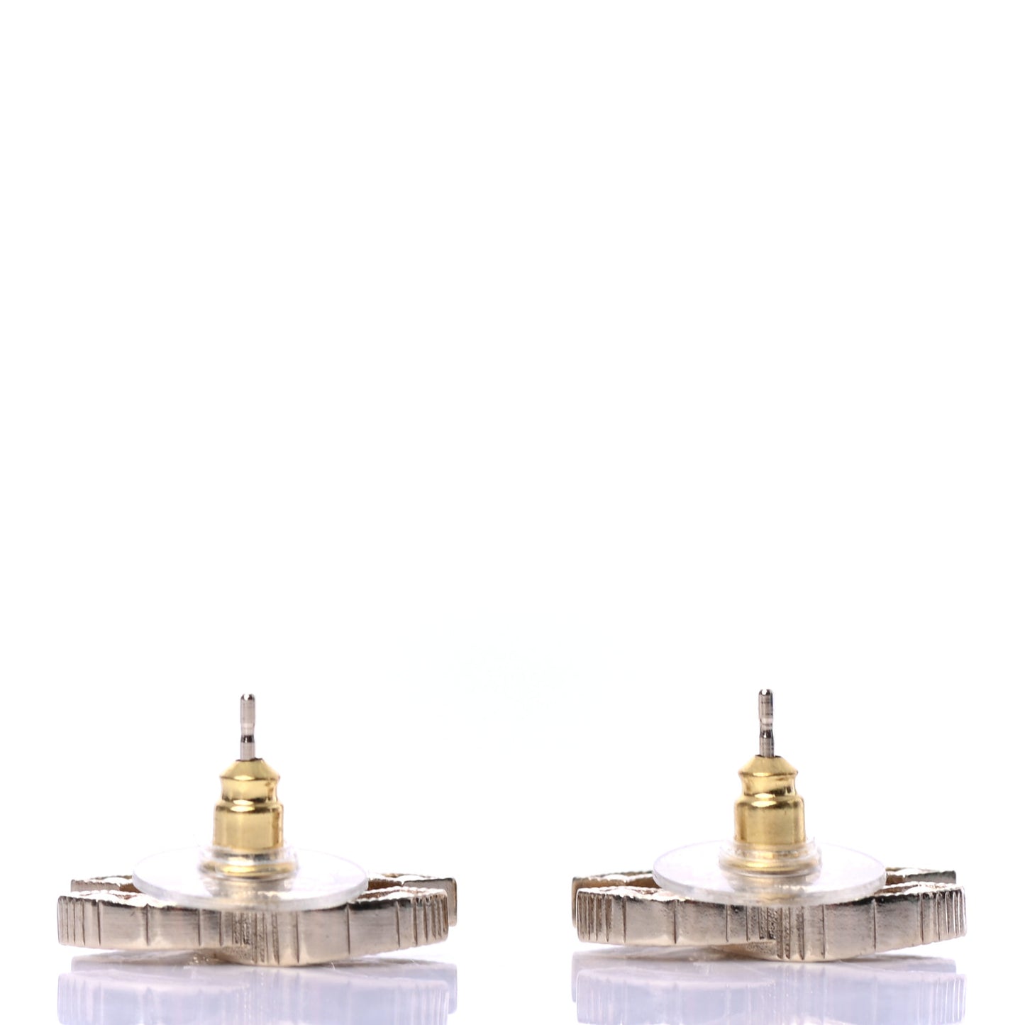 Pearl CC Earrings Gold