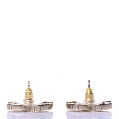 Chanel Pearl CC Earrings Gold 3 of 4