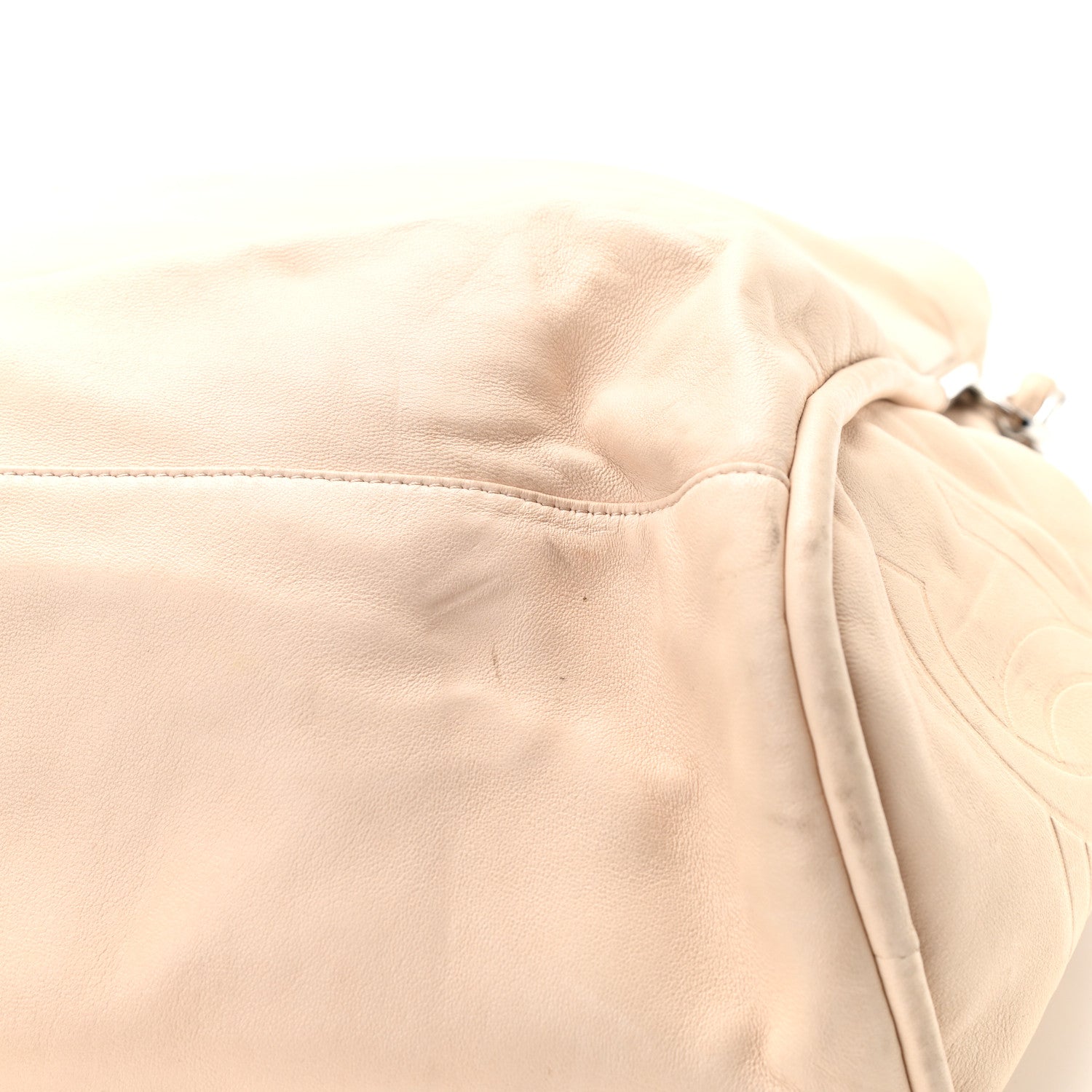 Chanel Lambskin Large Ultimate Soft Tote Beige 10 of 17