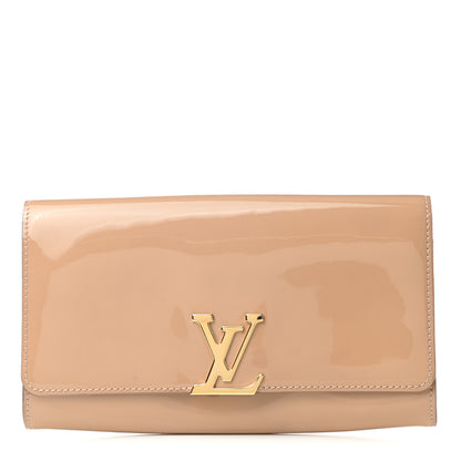 Louis Vuitton Patent Louise Clutch Nude 1 of 7