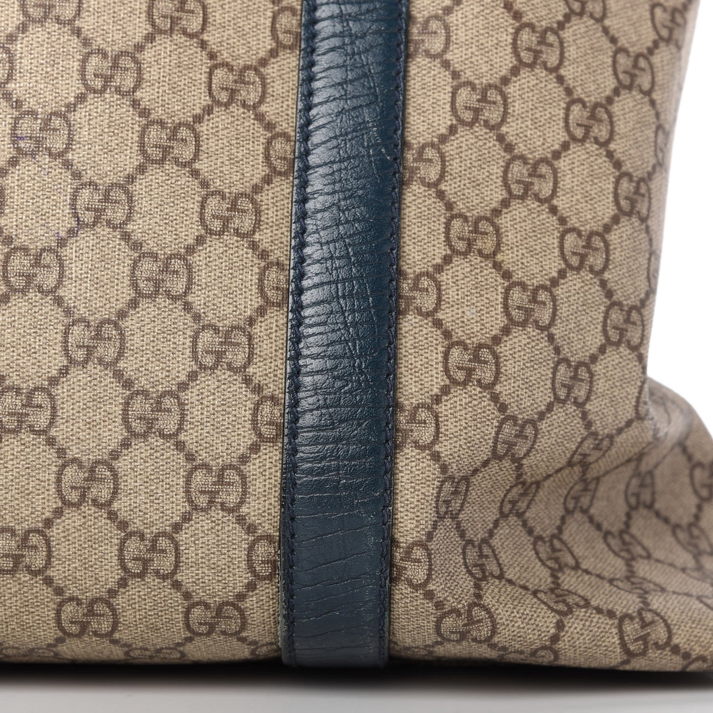 GG Plus Monogram Tote Blue