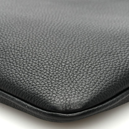 Burberry Grained Calfskin Peyton TB Crossbody Bag Black 8 of 8