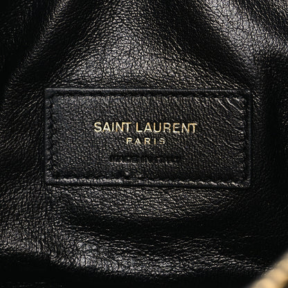 Saint Laurent Lambskin Quilted Gaby Zipped Pouch Black 6 of 13