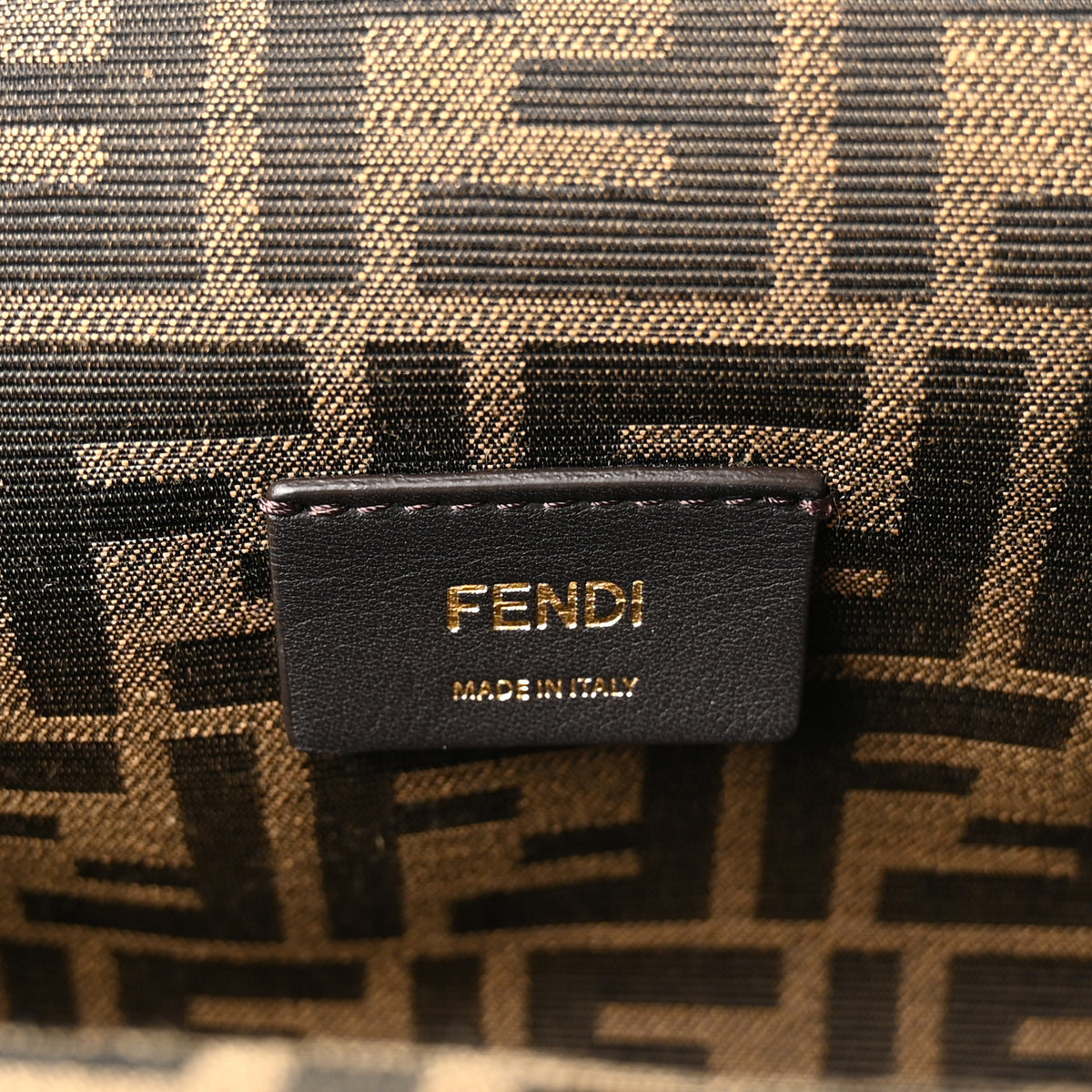 Paglia Chicco Diriso Nappa Small Fendi First Alchemy Brandy
