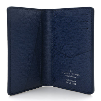 Louis Vuitton Damier Heritage Pocket Organizer Blue 5 of 8