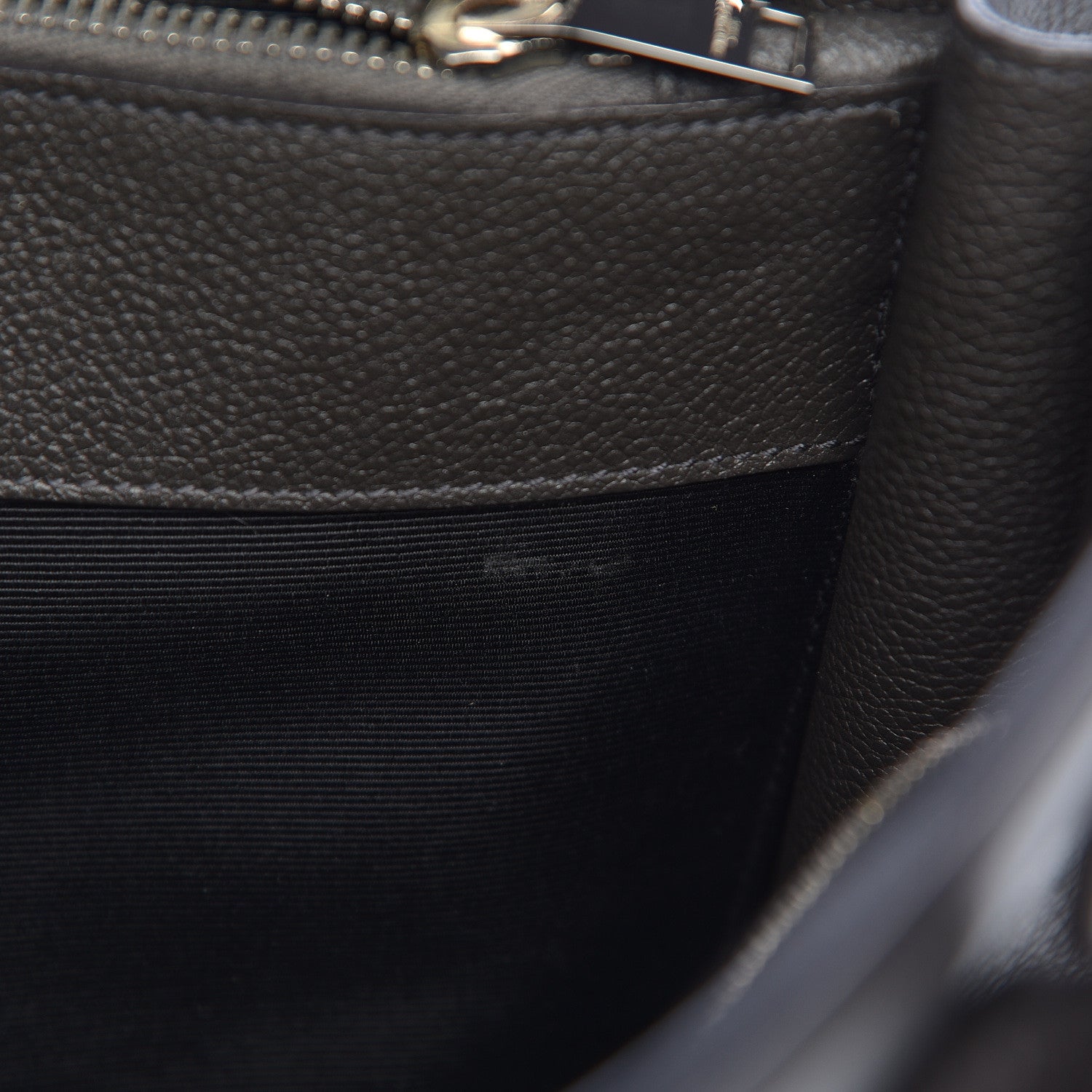 Saint Laurent Grained Calfskin Small Sac De Jour Black 8 of 14