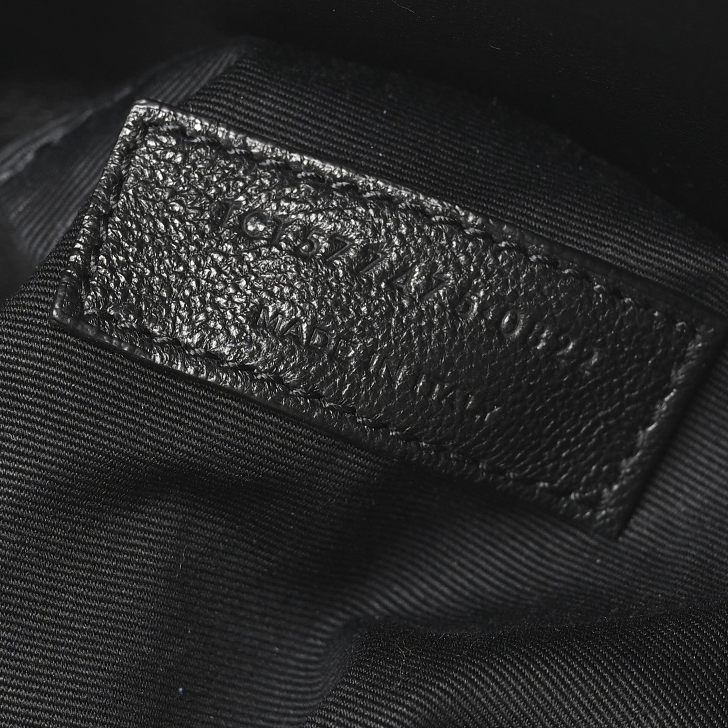 Saint Laurent Lambskin Quilted Monogram Monochrome Medium Loulou Puffer Chain Satchel Black 7 of 10