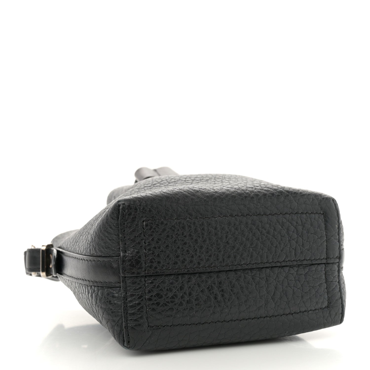 Proenza Schouler Calfskin Buffalo Mini Bucket Bag Black 4 of 10