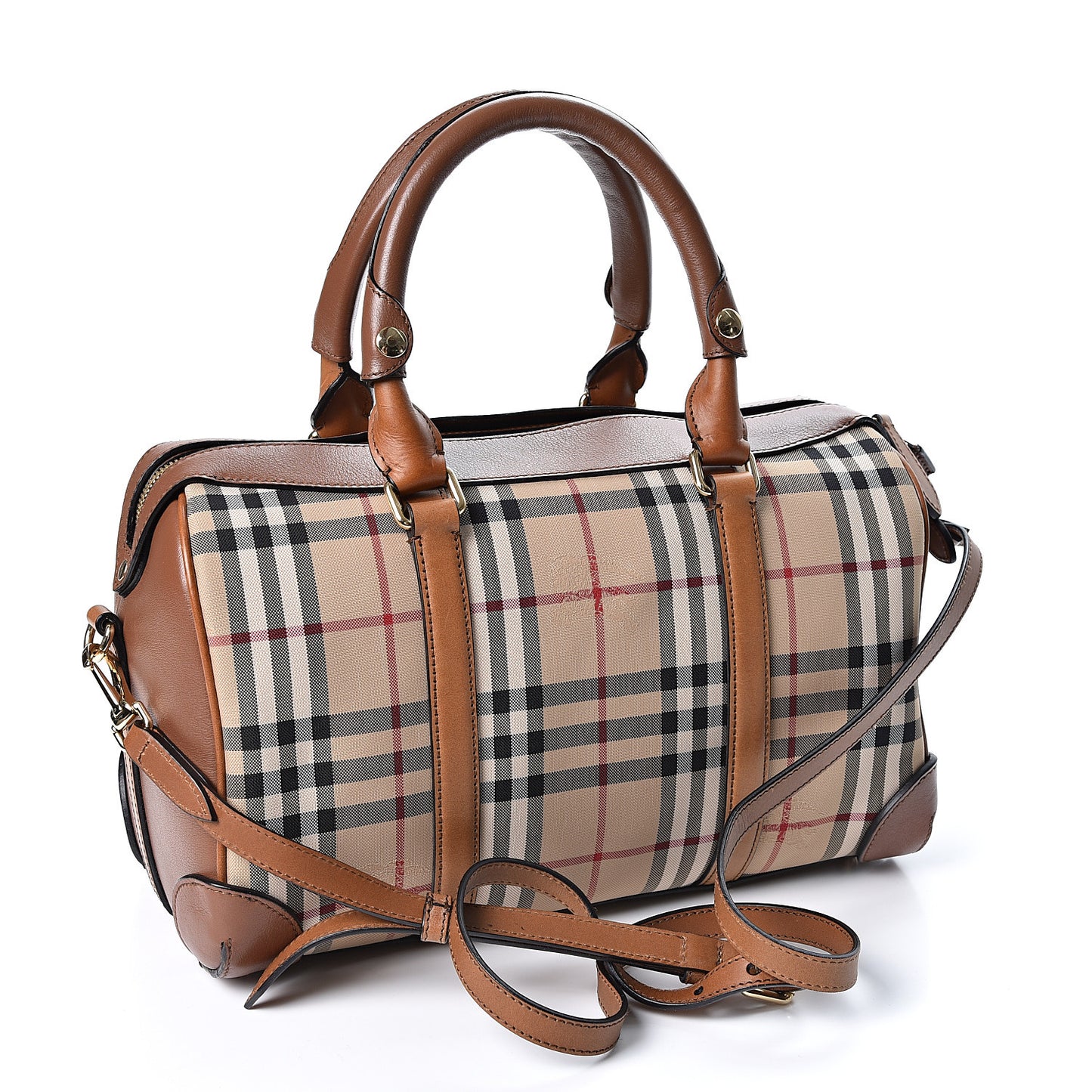 Horseferry Check Medium Alchester Bowling Bag Tan