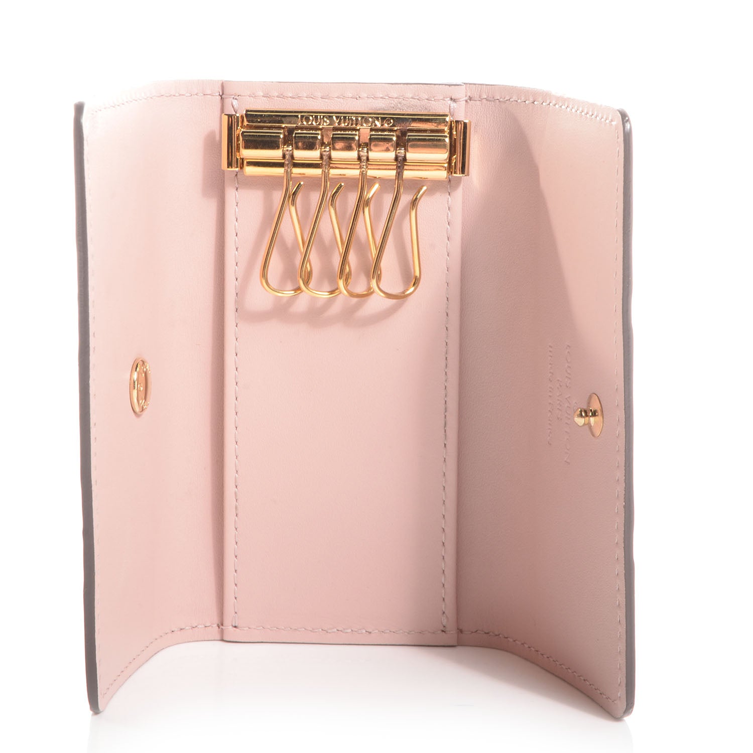 Louis Vuitton Vernis Multicles 4 Key Holder Rose Angelique 6 of 7