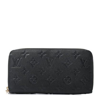 Louis Vuitton Empreinte Zippy Wallet Black 1 of 7