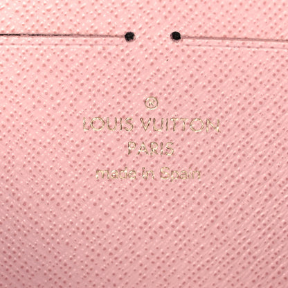 Louis Vuitton Monogram Clemence Wallet Rose Ballerine 6 of 9