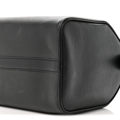 Louis Vuitton Epi Speedy 25 Black 8 of 10