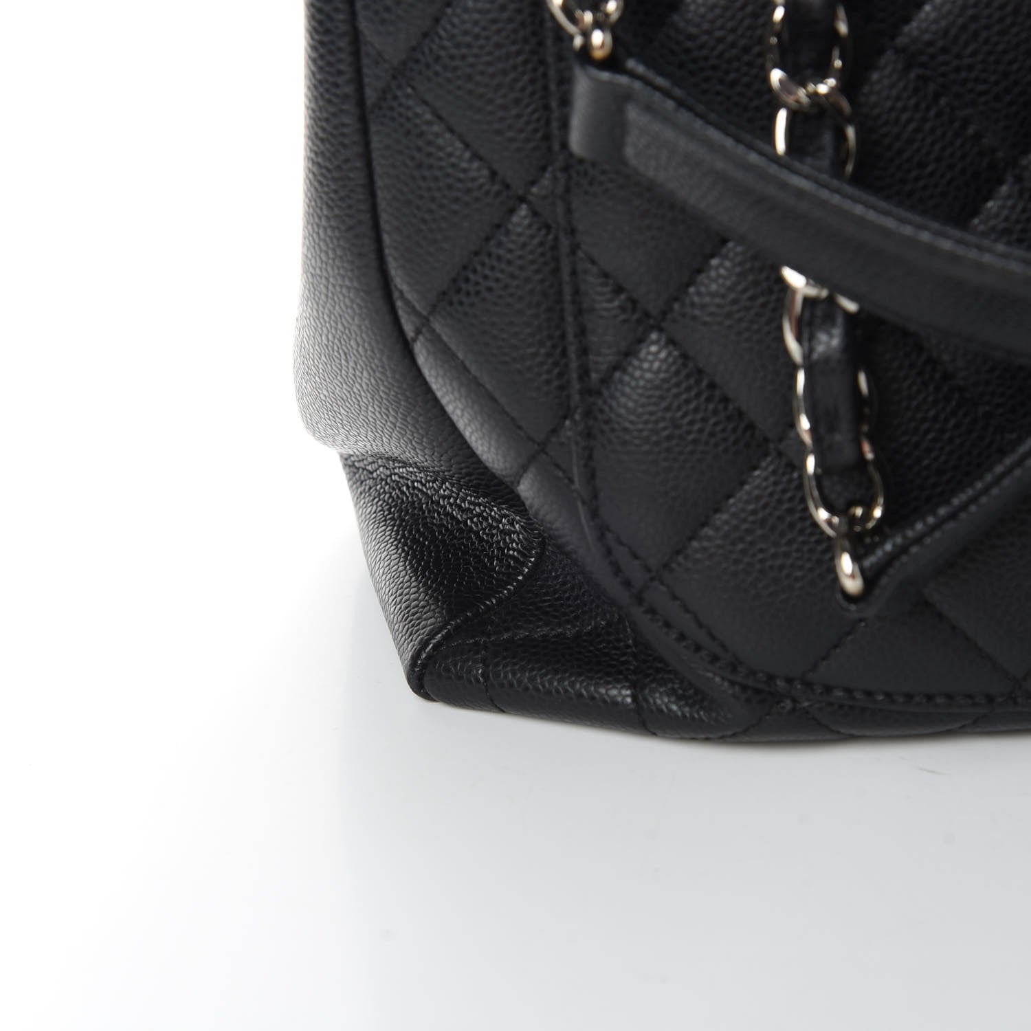 Chanel Caviar Quilted Grand Shopping Tote GST Black 14 of 14