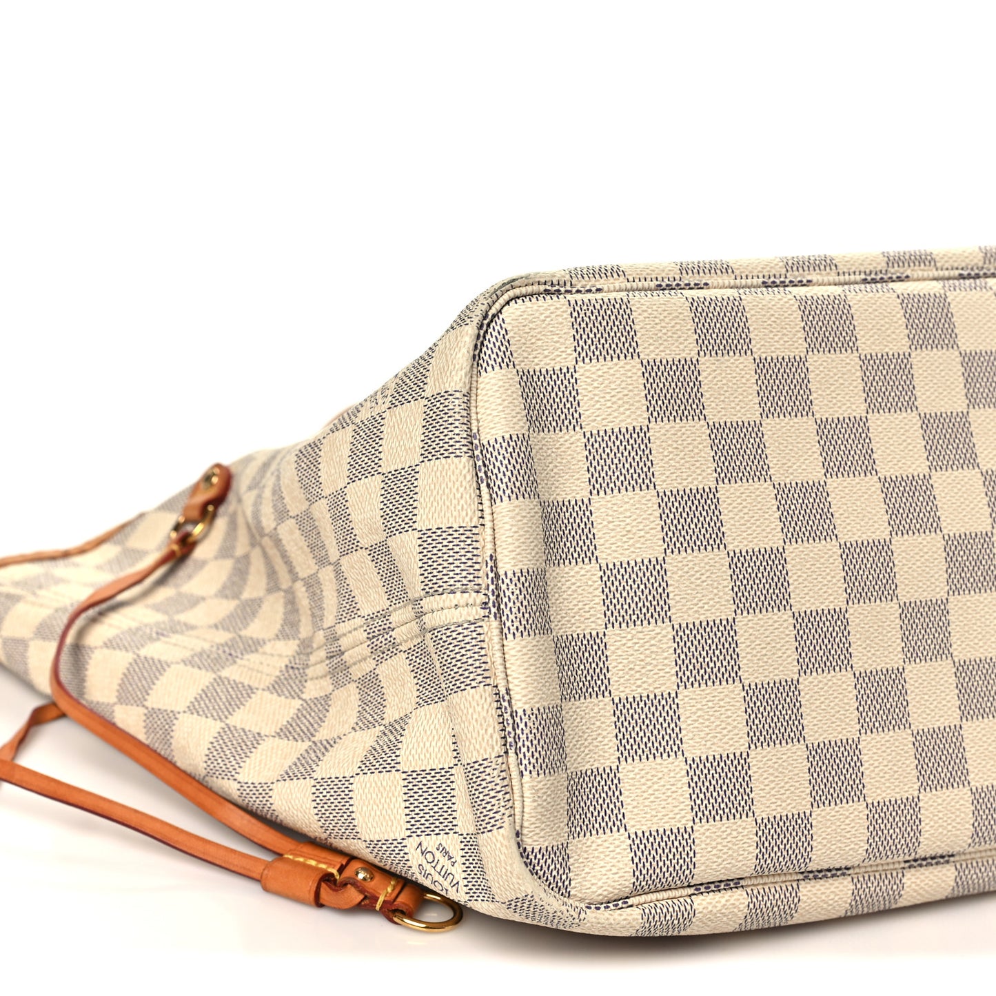 Damier Azur Neo Neverfull MM Rose Ballerine
