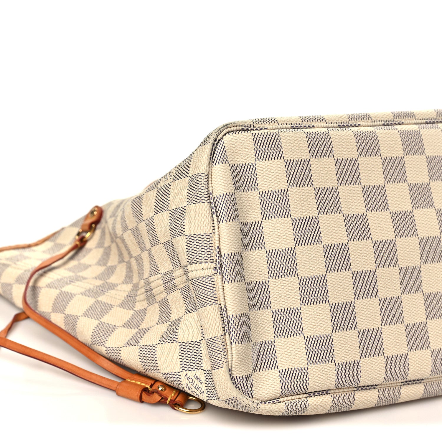 Louis Vuitton Damier Azur Neo Neverfull MM Rose Ballerine 9 of 10