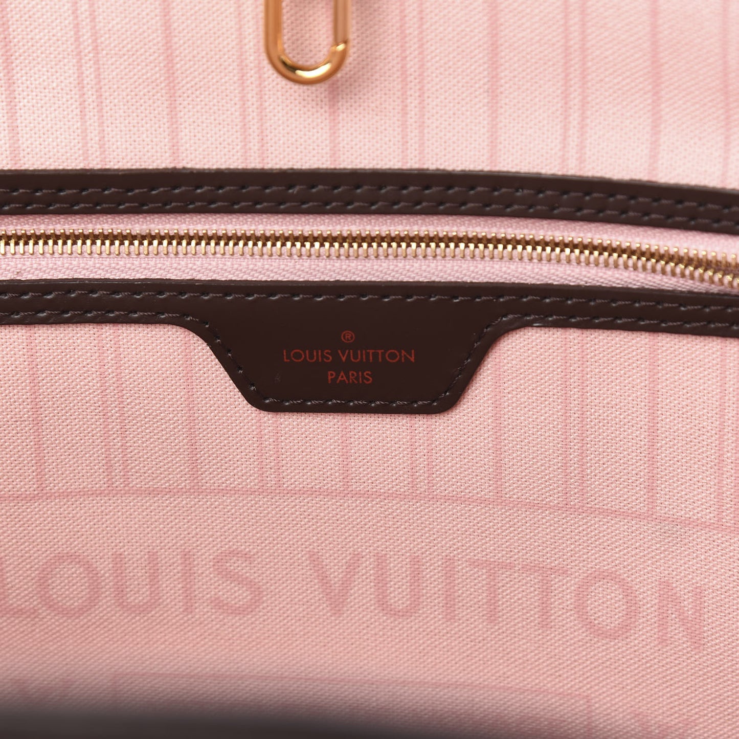 Damier Ebene Neo Neverfull MM Rose Ballerine